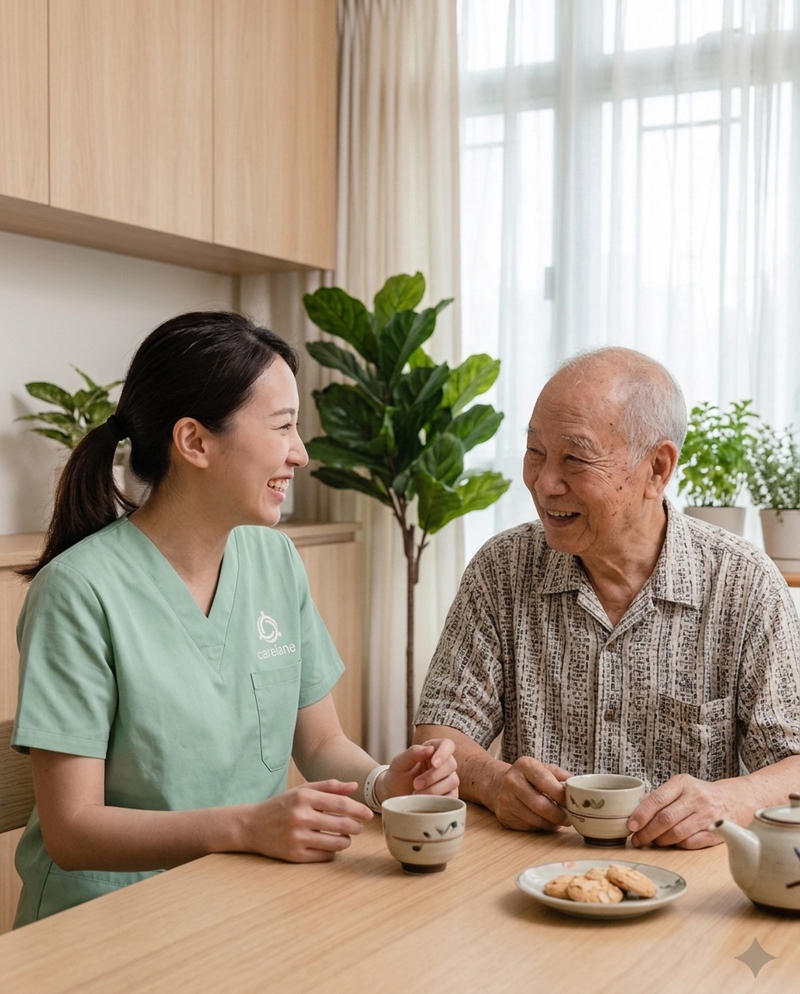 CareLane 照顧人員與長者相處