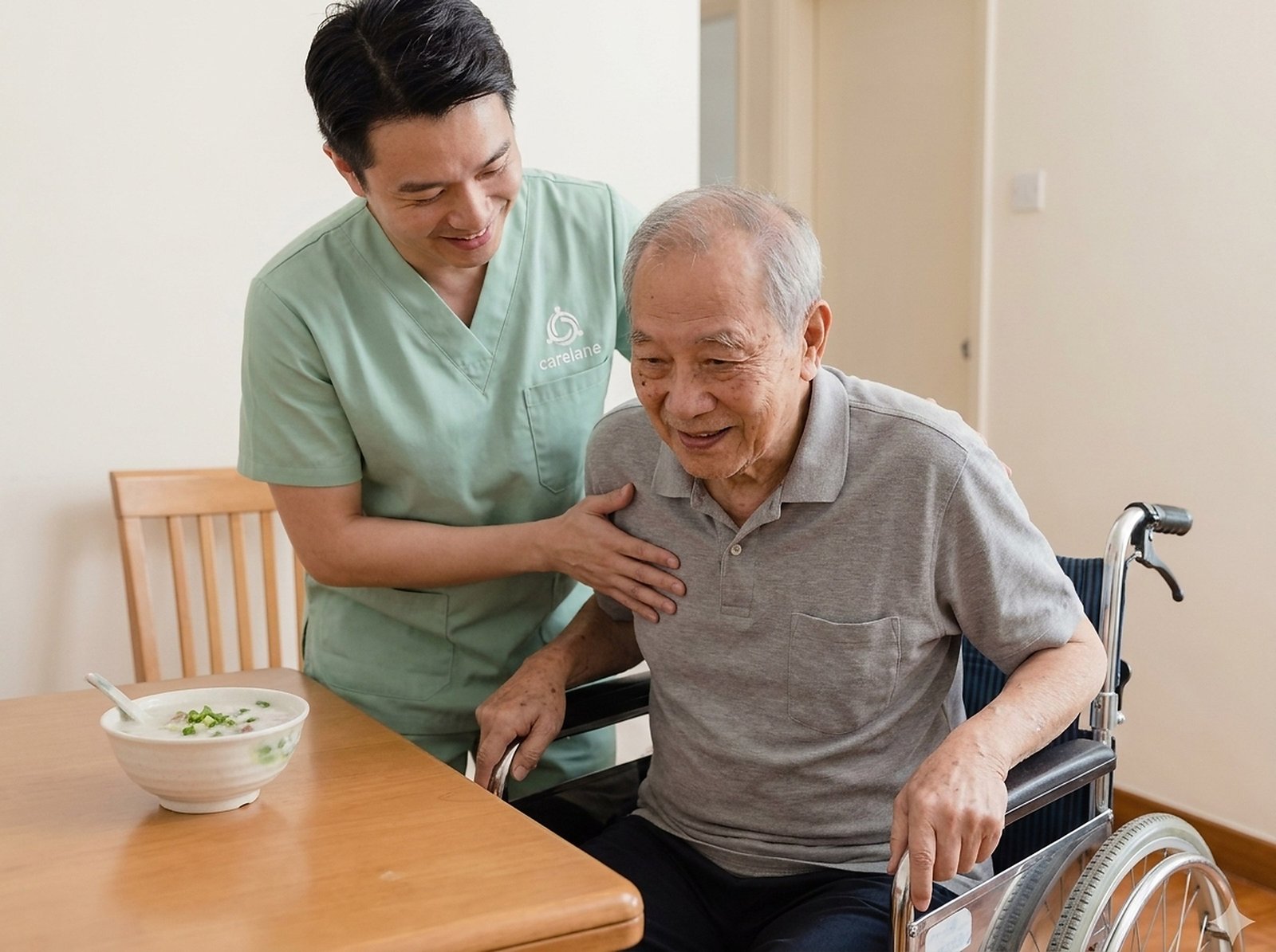 CareLane 照顧人員陪伴長者閱讀