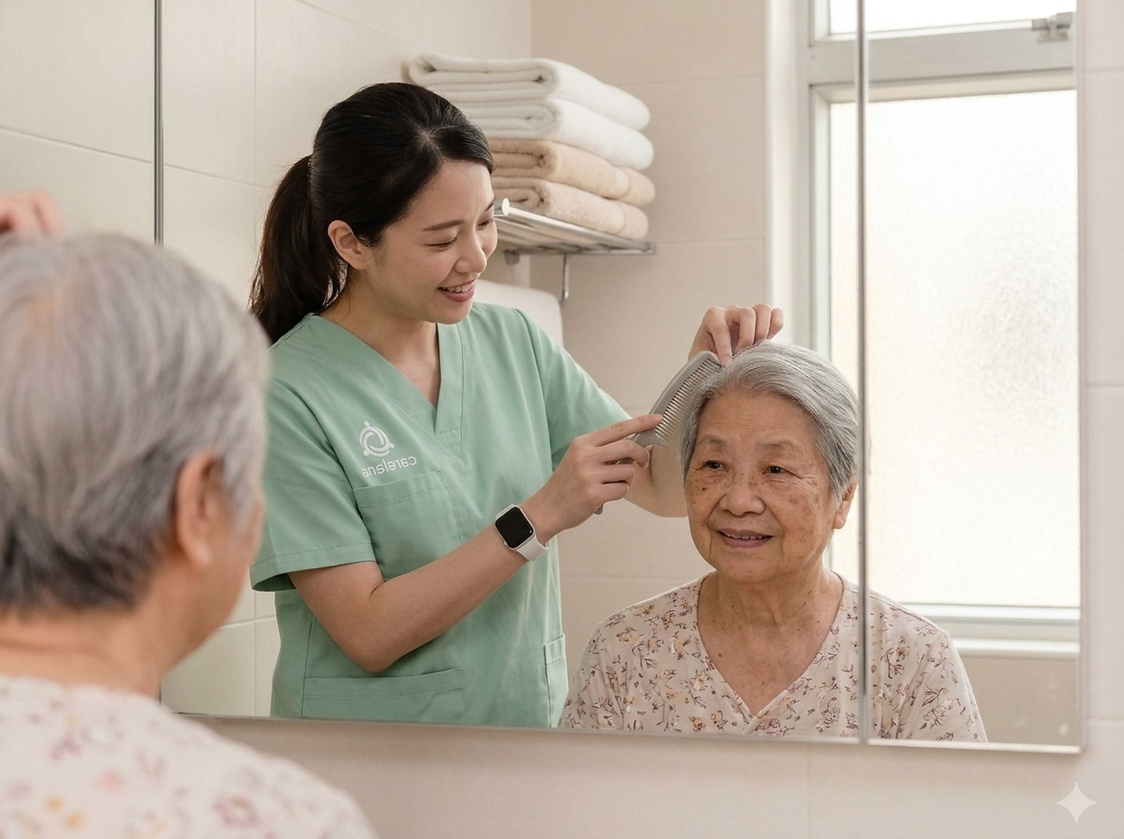 CareLane 照顧人員在家中關顧長者狀況