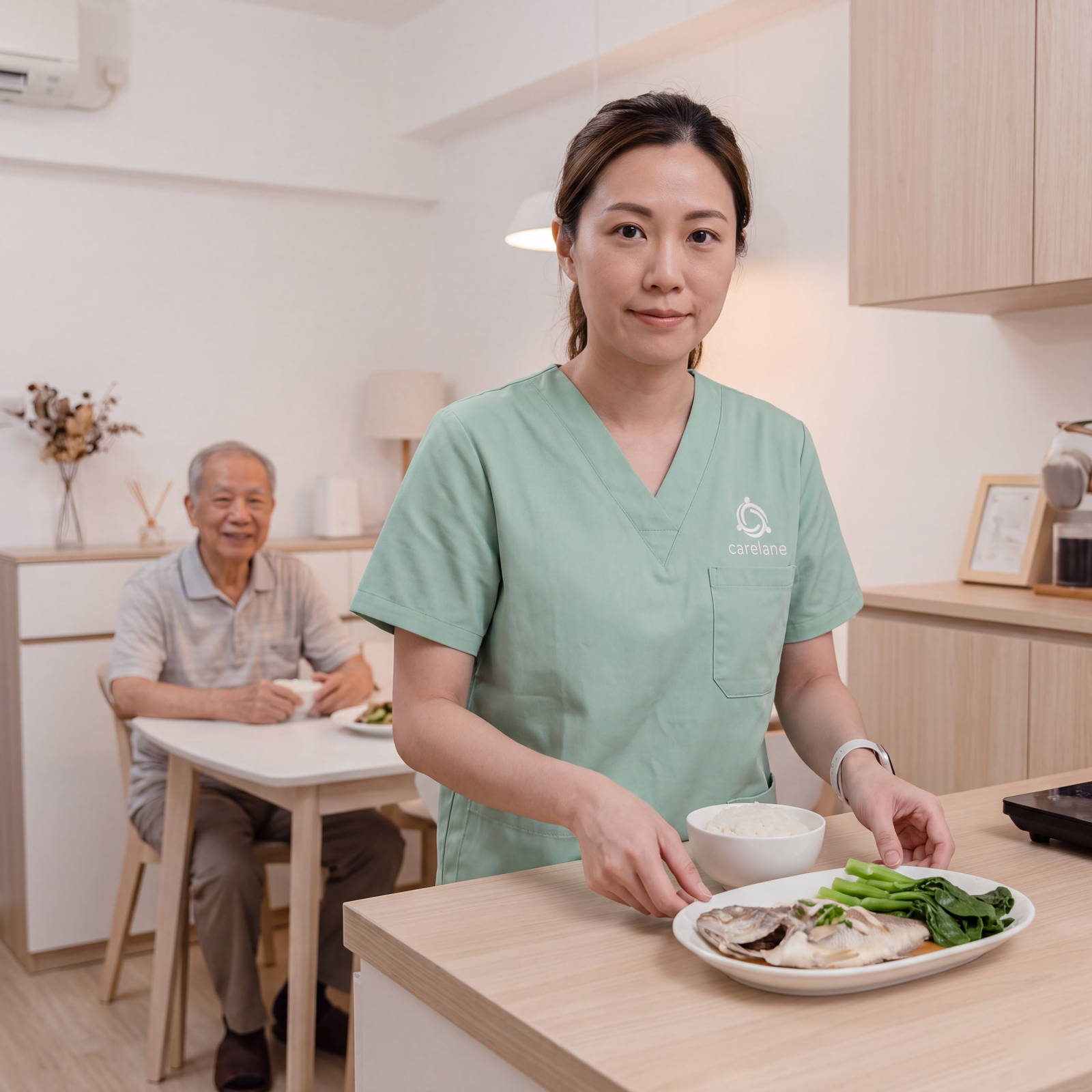 CareLane 家務助理為長者準備家常餸菜